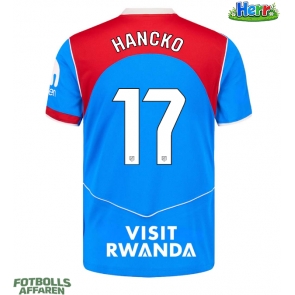 Atletico Madrid David Hancko #17 Tredje Tröja 2025-26 Kortärmad